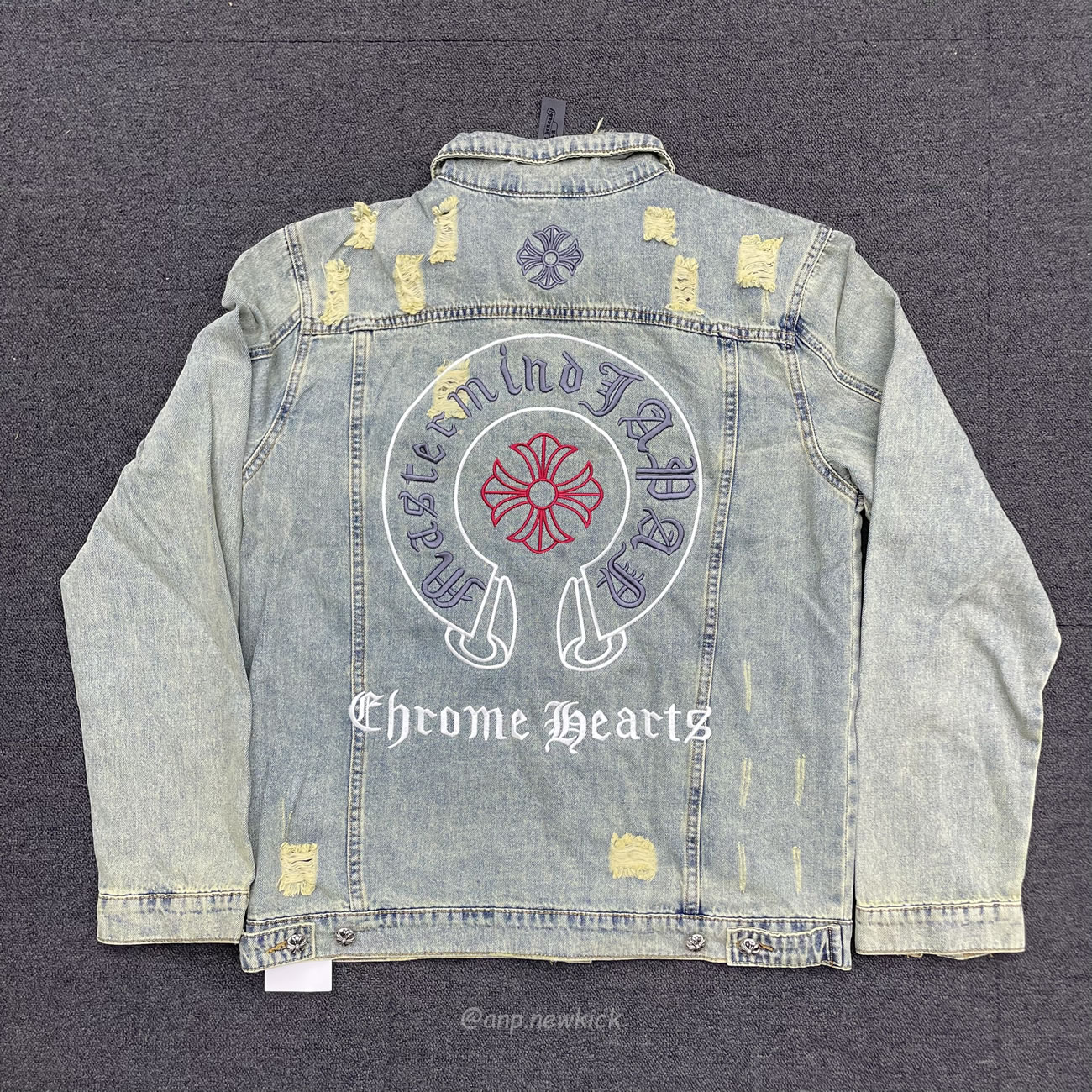 Chrome Hearts Patch Cross Denim (3) - newkick.vip